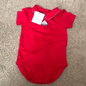 Janie and Jack Boys onesie 3 to 6 Months sailboat